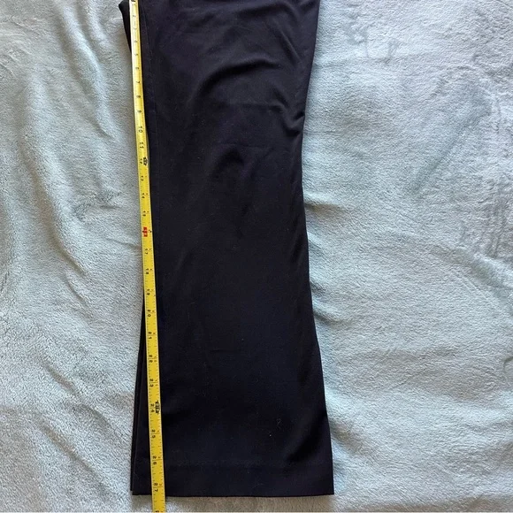 Women's 10 Petite Apt. 9 Magic Waist Tummy Control Black Bootcut Dress Pants - Picture 6 of 8